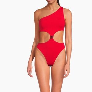 NEW Balmain Paris B. Metal Trikini Swimsuit size: XS